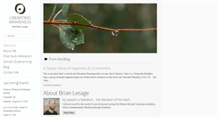 Desktop Screenshot of liberatingawareness.com